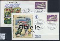 1970 FRANCE/TRAIN/2FDC 1701 I/II