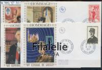 1971 FRANCE/DeGAULLE/4FDC 1772/5