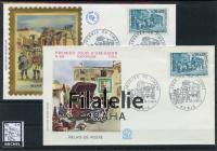 1973 FRANCE/POST/2FDC 1824 I/II