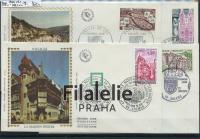 1974 FRANCE/TOURISM/4FDC 1876+81+4+91