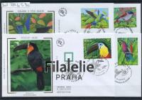 2003 FRANCE/BIRD/4FDC 3687/90