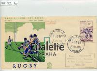 1956 FRANCE/RUGBY/FDC 1102