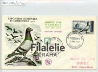 1957 FRANCE/BIRD/FDC 1119