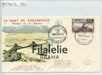 1959 FRANCE/BRIDGE/FDC 1260