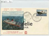 1962 FRANCE/SHIP/FDC 1378 II