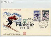 1962 FRANCE/CHAMINIX/FDC 1379/80