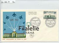 1965 FRANCE/AIR/FDC 1528