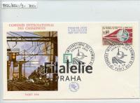 1966 FRANCE/TRAIN/FDC 1550