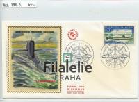 1969 FRANCE/SUBMARINE/FDC 1686