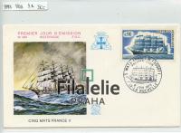 1973 FRANCE/SHIP/FDC 1839