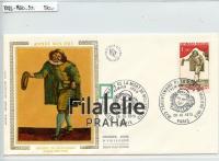 1973 FRANCE/MOLIERE/FDC 1850