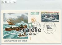 1974 FRANCE/BOAT/FDC 1871