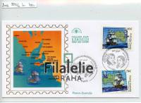 2002 FRANCE/SHIP/FDC 3613/4