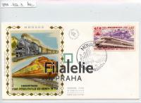 1972 MONACO/TRAIN/FDC 1034