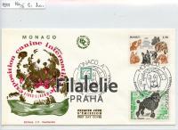 1987 MONACO/DOG/FDC 1804/5