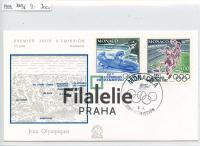 1992 MONACO/OLYMP/FDC 2052/3