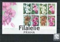 1998 AUSTRALIA/FLORA/FDC 1750/3+SINGAPORE