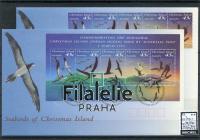 1993 CHRISTMAS/BIRD/2FDC 379/83+Bl.7