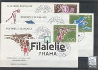 1975 POLYNESIE/AIR/3FDC 192/4