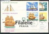 1977 POLYNESIE/SHIP/4FDC 244/7