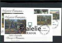 1996 POLYNESIE/ART/3FDC 698/700