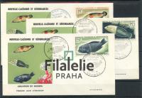 1965 CALEDONIE/FISH/3FDC 415/7