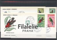 1966 CALEDONIE/BIRD/4FDC 423/6