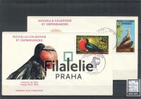 1977 CALEDONIE/BIRD/2FDC 598/9